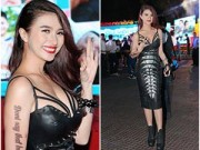 Xem & Đọc - Việt My cá tính, sexy khoe hình xăm "bí ẩn"