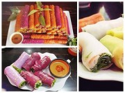 Bếp Eva - Đi ăn phở cuốn "bảy sắc cầu vồng" ở Quận 1