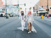 Eva Yêu - Bộ ảnh cưới "cực ngầu" của cặp đôi "trốn" tới Mỹ