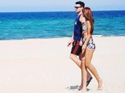 Làng sao - Những khoảnh khắc đắm say của Hà Anh và bạn trai Tây