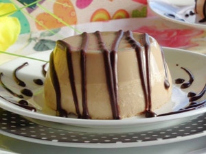 Panna cotta vị cà phê thanh mát