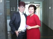 Làng sao - Thái Thùy Linh khoe bụng bầu bên Long Nhật