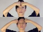 Làm đẹp - Các động tác trẻ hóa bằng yoga cho khuôn mặt (P1)