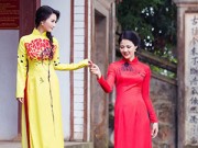 Hậu trường - HH quý bà Trần Thị Quỳnh, Sonya Sương Đặng đọ dáng mềm