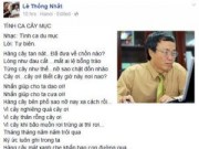 Eva tám - Nghẹn ngào thơ TS Lê Thống Nhất viết về cây bị chặt ở HN