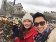 Làng sao - Trúc Diễm "khóa" tình yêu lần 2 tại Pháp