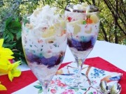 Bếp Eva - Thưởng thức chè ba màu thanh mát