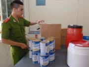Mua sắm - Giá cả - Phá cơ sở sản xuất sữa giả cho bà bầu, trẻ em