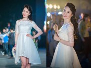 Làm đẹp - Á hậu Thụy Vân đẹp kiêu sa trong sắc trắng