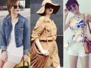 Thời trang - Tuần qua: Thời trang đón nắng mát mẻ của sao Việt