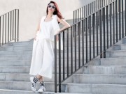 Thời trang - Mặc 'cây trắng' gợi cảm và năng động như Khánh My