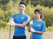 Làng sao - Kim Tuyến rạng ngời "đội nắng" bên Nguyễn Văn Sơn