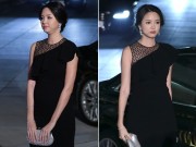 Làng sao - Bà bầu Trương Tử Lâm béo lộ hai cằm tại sự kiện