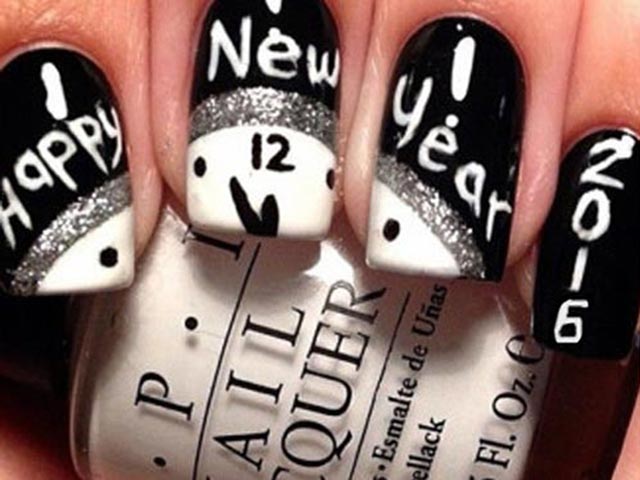 Những mẫu nail mới nhất nhìn là thấy Tết 2016