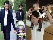 Làng sao - Vợ chồng Trà My Idol đưa con trai đi chơi đầu năm mới