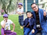 Làm mẹ - Điểm trùng hợp ngỡ ngàng của các cặp bố con sao Việt