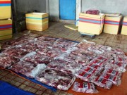 Mua sắm - Giá cả - Gần 3 tấn thịt trâu nhúng hóa chất thành thịt bò
