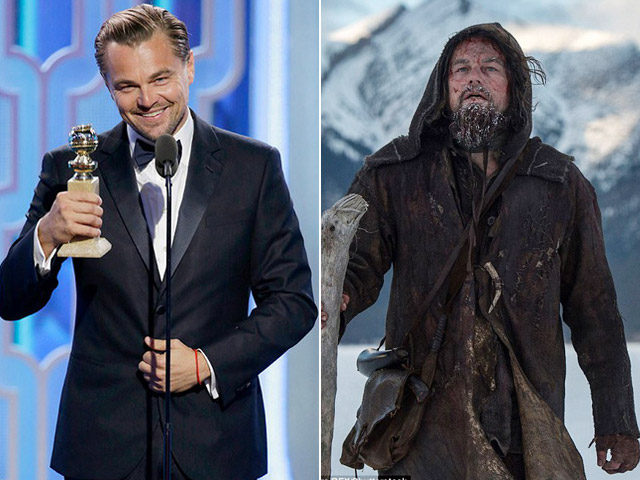 Leo DiCaprio chiến thắng vang dội tại Quả Cầu Vàng 2016