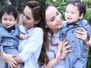 Làng sao - Con trai Diễm Hương tinh nghịch trong ngày sinh nhật