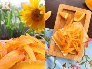 Bếp Eva - Mứt vỏ cam dẻo trong veo đón Tết