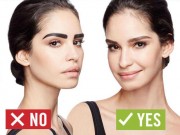 Làm đẹp - 4 lỗi trang điểm lông mày cơ bản và cách sửa