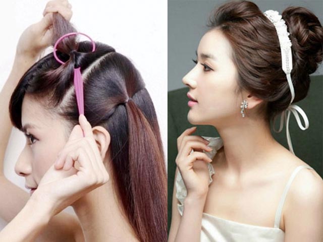 Hướng dẫn tạo kiểu tóc bằng những phụ kiện đơn giản