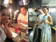 Làng sao - Thúy Hạnh nấu cho chồng ngay giữa quán ăn