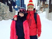 Làng sao - Vợ chồng Hồ Hạnh Nhi khoe ảnh trăng mật lãng mạn