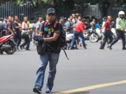 Cảnh tượng lạ trong vụ tấn công liên hoàn ở Indonesia