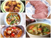 Bếp Eva - 5 món bò nóng hổi thổi bay lạnh giá