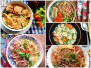 Bếp Eva - Cuối tuần lạnh giá xì xụp 5 món bún nóng hổi