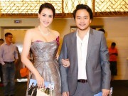 Làng sao - Chồng đại gia tháp tùng Trang Nhung đi sự kiện trước đám cưới