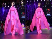 Thời trang - Clip Phạm Hương vừa make up vừa hát trong hậu trường