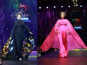 Thời trang - Lan Khuê, Phạm Hương xúng xính áo dài đa sắc