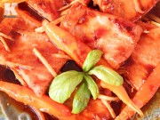 Bếp Eva - Cá hồi mắm gừng cay siêu ngon ngày Tết