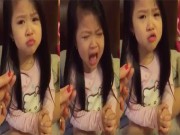 Làm mẹ - Gặp bé gái xinh đẹp gây sốt với clip "đau đầu" vì bị mẹ mắng