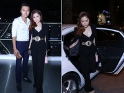 Làng sao - Hương Tràm được "trai lạ" đưa đón đến The Remix