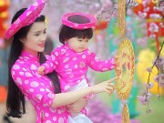 Làm mẹ - Em gái Công Vinh khoe con gái xinh như thiên thần ngày Tết