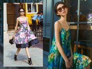 Thời trang - Thùy Dương gợi ý chọn váy đầm du xuân tươi mới