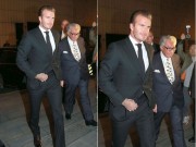 Làng sao - Beckham lịch lãm đi gặp gỡ với tỷ phú Hồng Kông