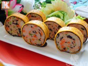 Bếp Eva - Đổi vị với chả trứng ngũ sắc ngày Tết