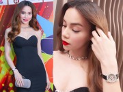 Thời trang - Hồ Ngọc Hà gây choáng ngợp với đồng hồ kim cương tiền tỷ