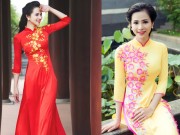 Thời trang - Hoa khôi thời trang eo thon mềm mại với áo dài