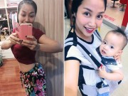 Bà bầu - Ốc Thanh Vân bật mí chiêu đánh tan mỡ bụng sau sinh