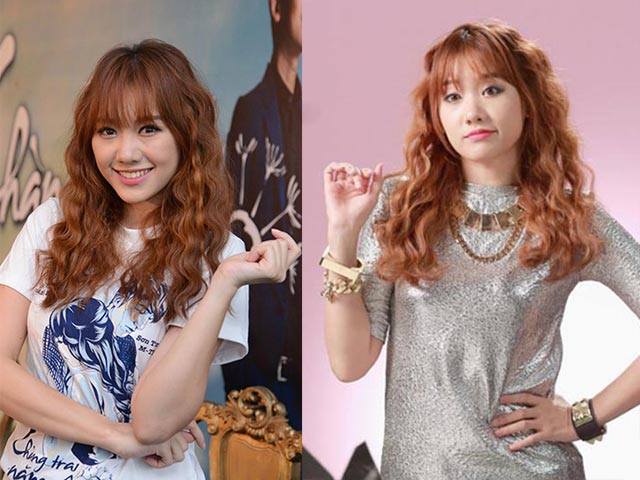 2 cách để có mái tóc xoăn retro trẻ như Hari Won