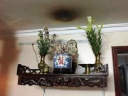 Nhà đẹp - “Giải” đen trần ban thờ ngày Tết