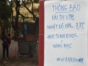 Tin tức - Bố mẹ cãi nhau trong ngày đầu con nghỉ học vì rét