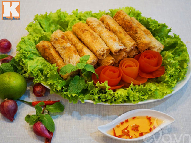 Cách làm nem rán vàng giòn ngày Tết