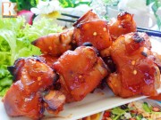 Bếp Eva - Giò heo xá xíu nướng thơm lừng