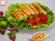 Bếp Eva - Cách làm nem rán vàng giòn ngày Tết